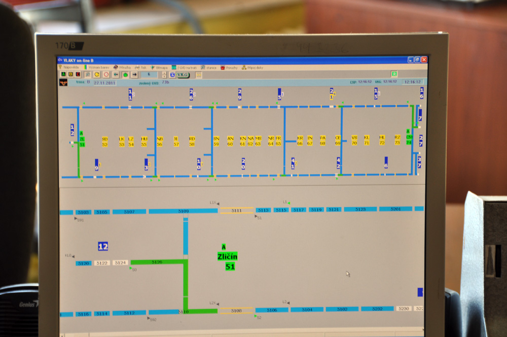 Dispečink depa metra Zličín