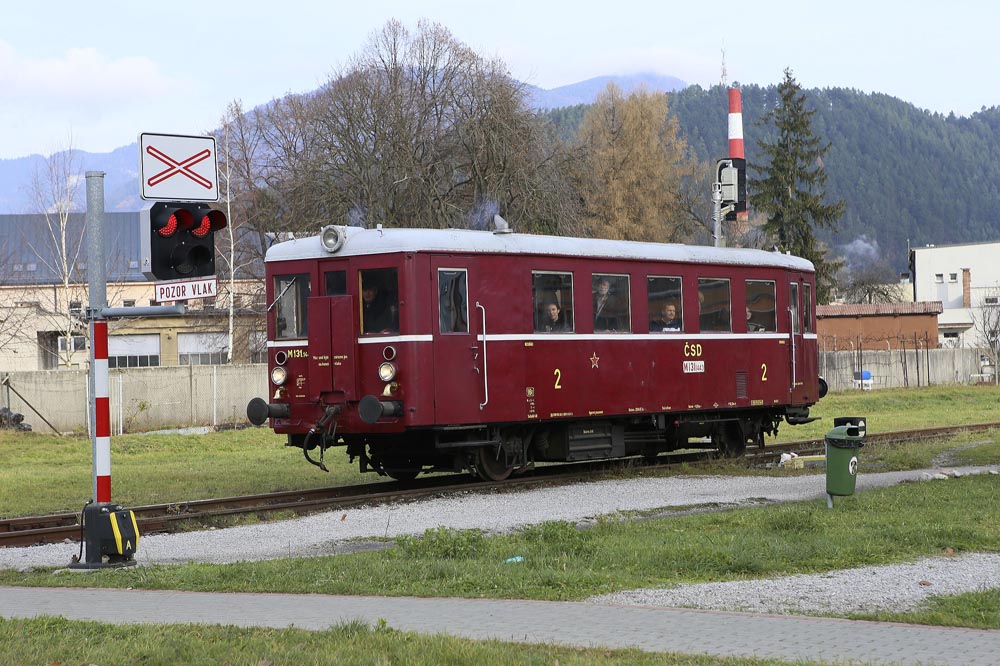 Jazda M 131 Ružomberok - Rbk Malé nádražie