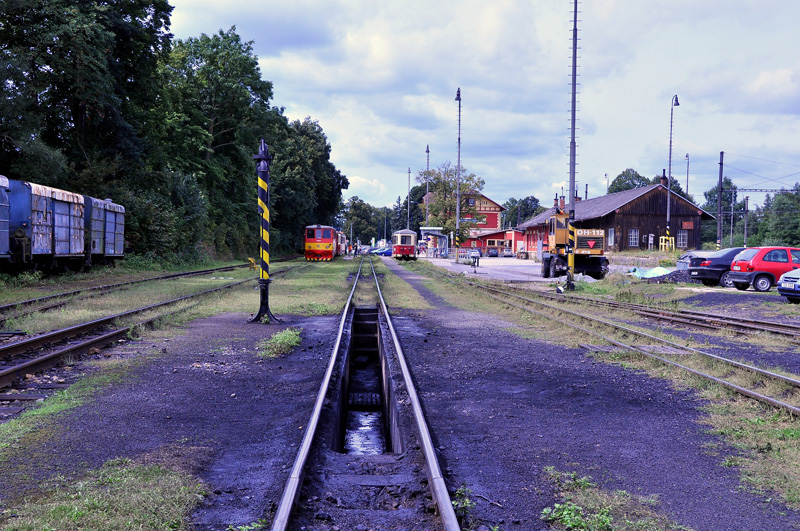 Vodní jeřáb s popelovou jámou