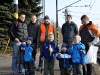 Tady všichni zapózovali, já jsem ten na druhé straně objektivu