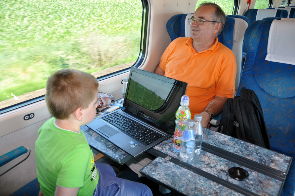 Honzík má fofry, aby stihnul všechna důležitá pozorování