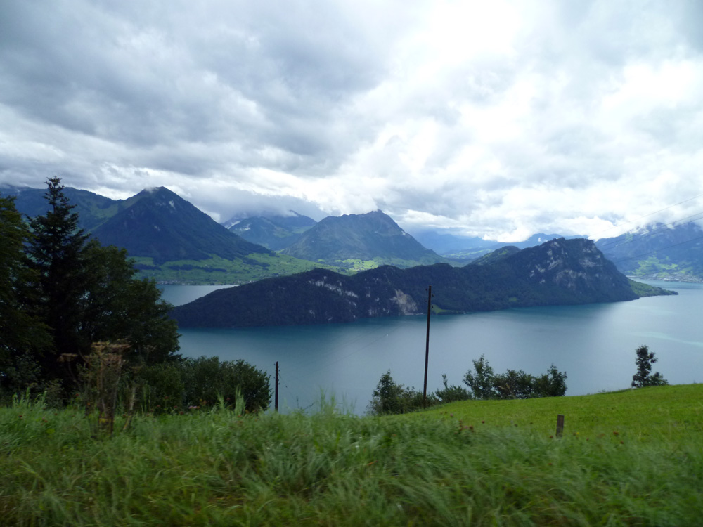 Jezero, po kterém se dá doplout do Luzernu