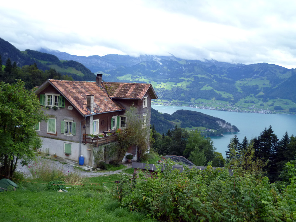 Jezero, po kterém se dá doplout do Luzernu