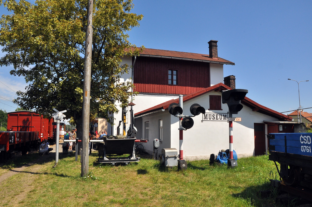 Železniční muzeum v Rosicích nad Labem