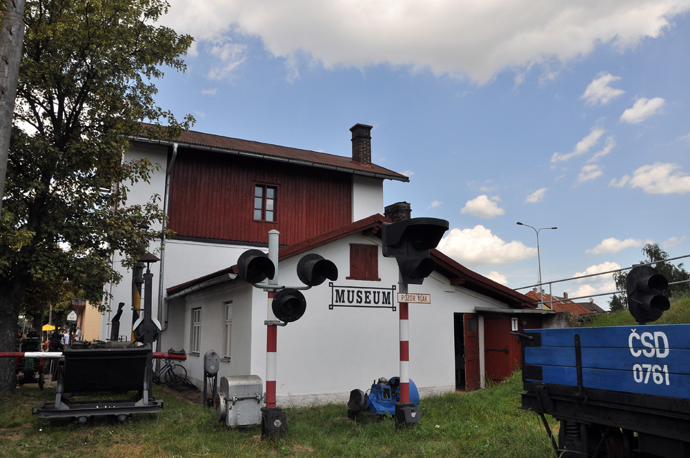 Železniční muzeum v Rosicích nad Labem