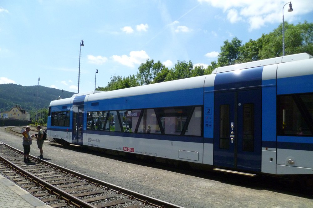 Přijel Regio-Shuttle RS1 firmy Stadler