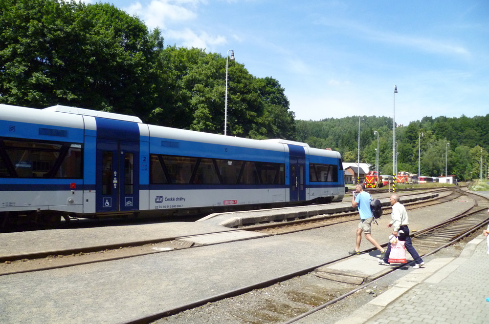 Přijel Regio-Shuttle RS1 firmy Stadler