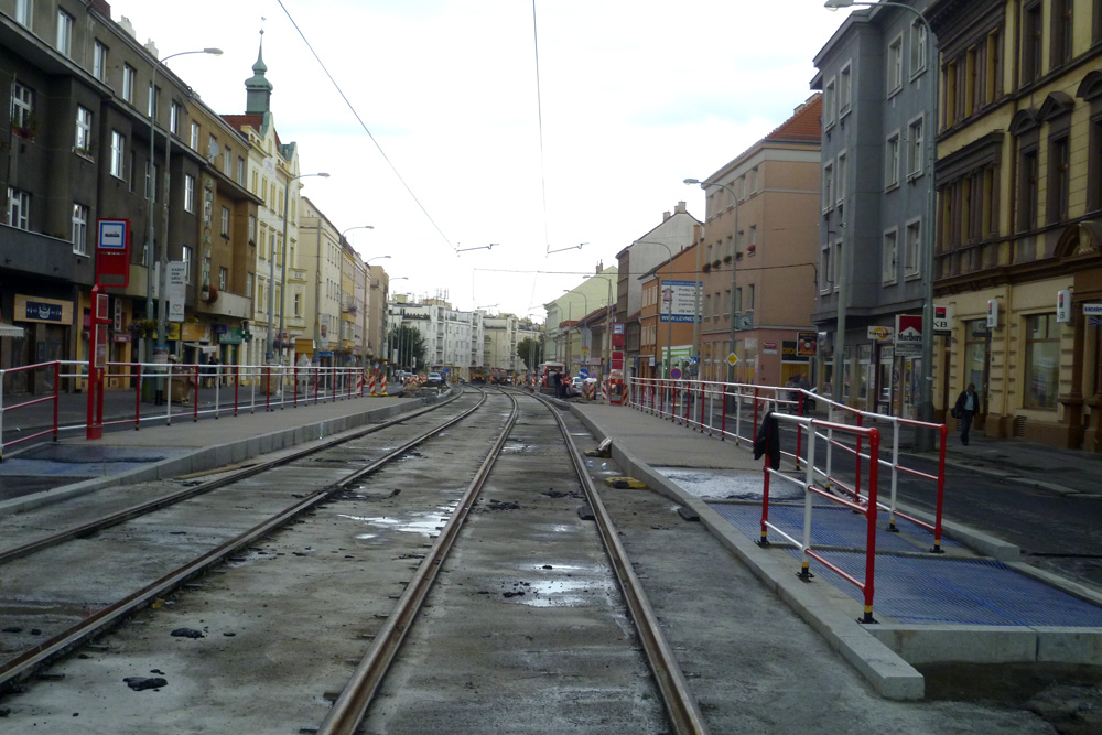 Bělohorská - pohled směr centrum