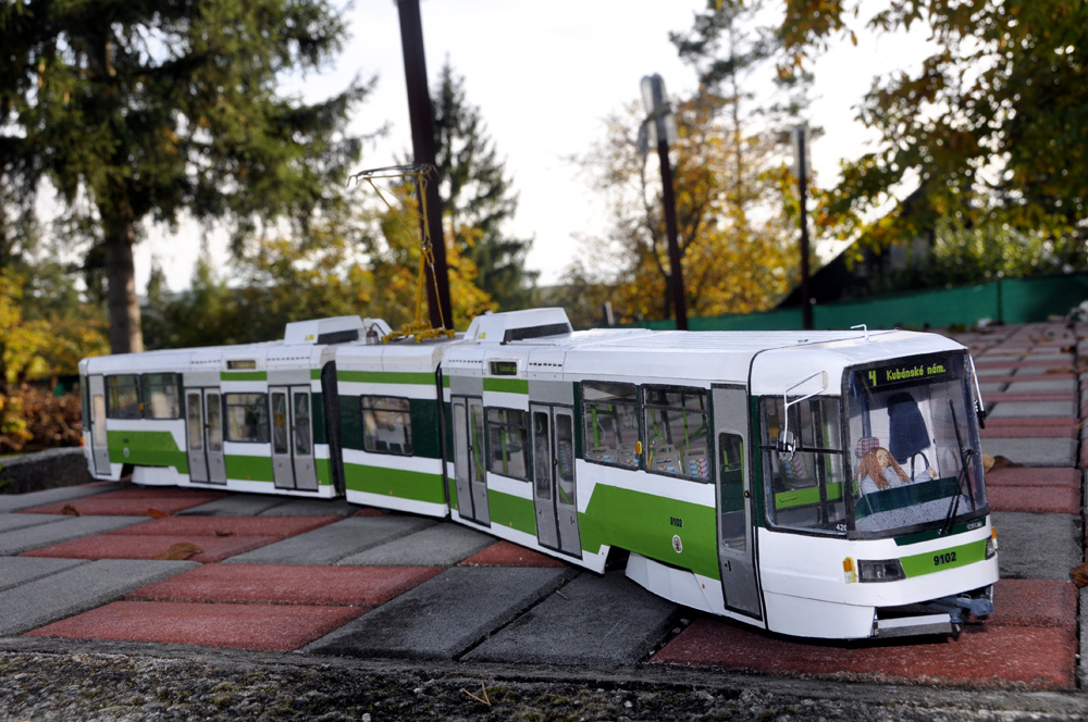 Model tramvaje RT6N1