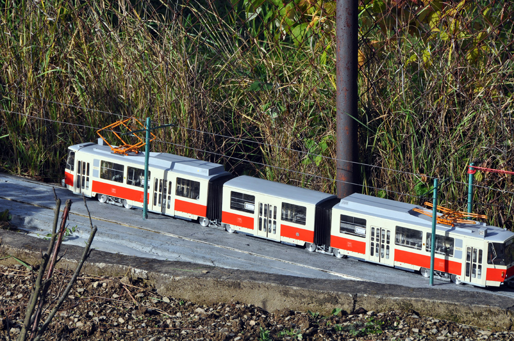 Model tramvaje KT8D5