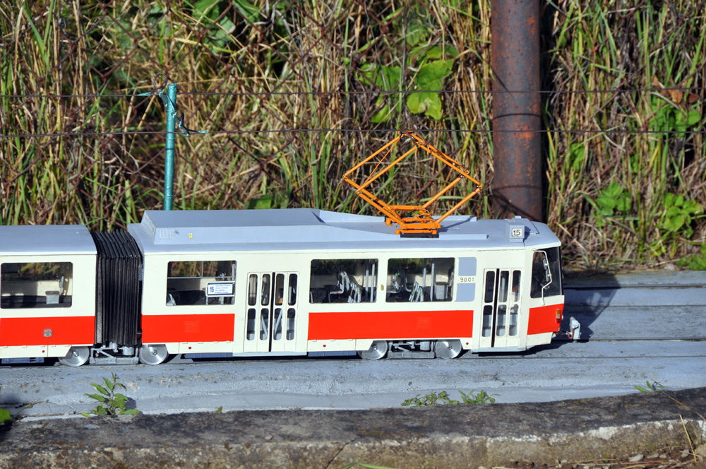 Model tramvaje KT8D5