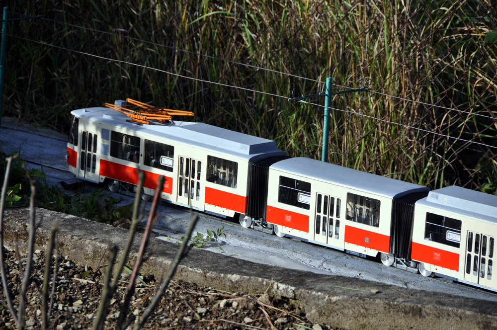 Model tramvaje KT8D5