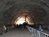 Dočasné vyústění tunelu v prostoru pod křižovatkou na Petřiny