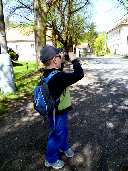 Mladý pán si zvěčníl i Hamousův statek..