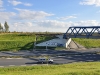 Železniční most přes R6 (pohled ze severní strany)