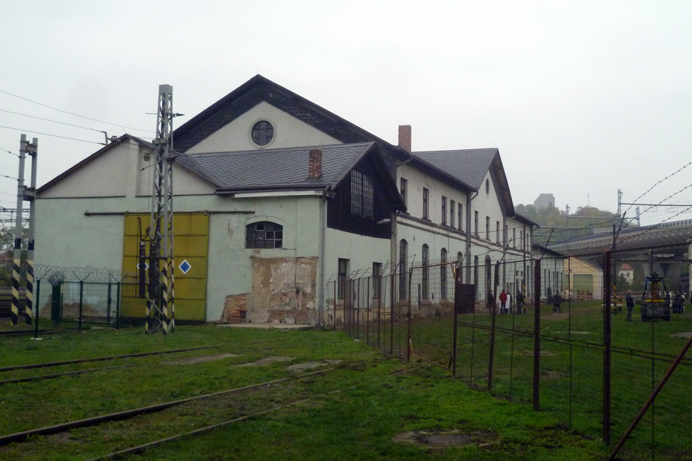 Budova bývalého depa na Masarykově nádraží