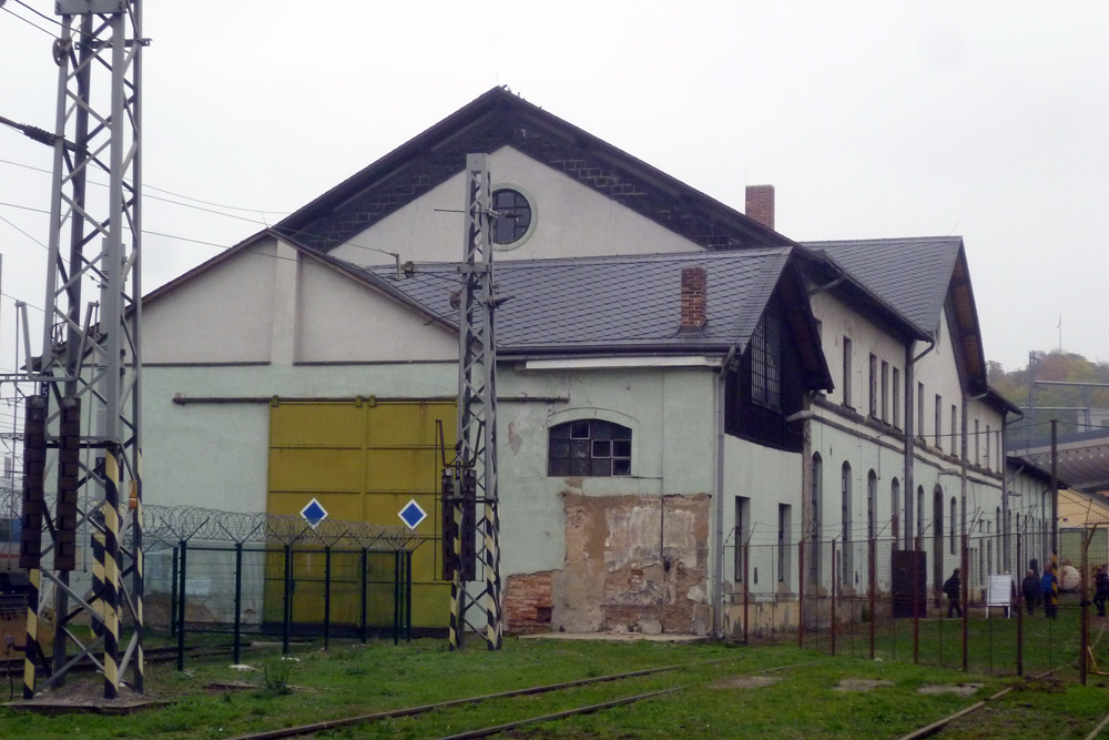 Budova bývalého depa na Masarykově nádraží
