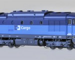 Lokomotiva řady 753 Cargo "Brejlovec" od firmy Rivarossi (H0)