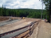 Budování běžeckých tratí v lese Plačkovec